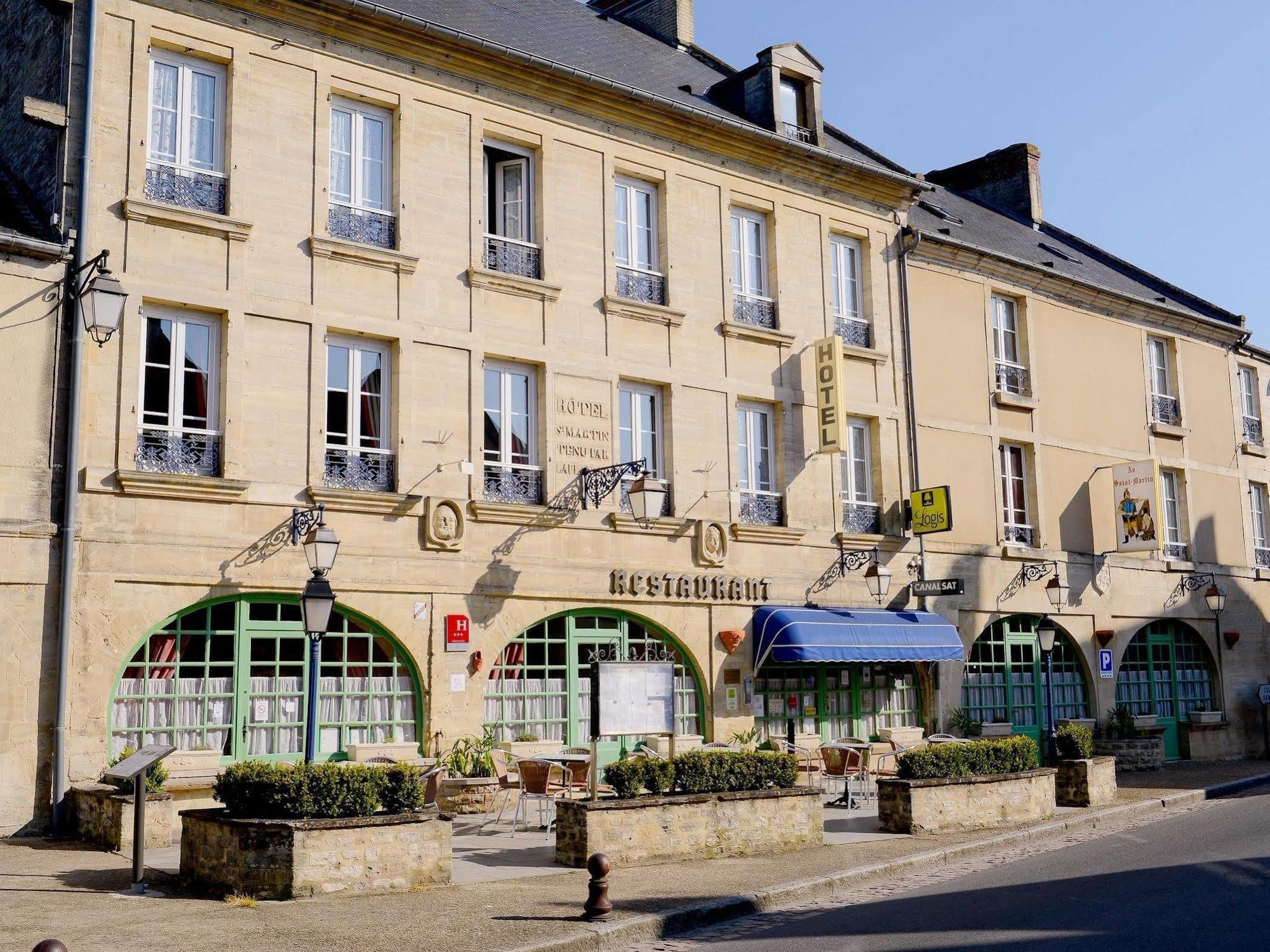 Hostellerie Saint Martin- Logis Hotel Et Restaurant Creully sur Seulles Екстериор снимка